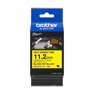 Brother HSE-631E, Yellow, Brother, PT-E300VP PTE550W, 1 pc(s)