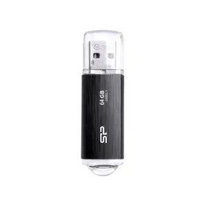 SILICONPOW SP064GBUF3B02V1K Silicon Power atmintinė USB Blaze B02 64GB USB 3.1 juoda