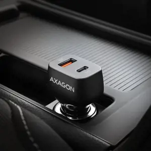 AXAGON PWC-PQ38 38W automobilinis įkroviklis 2x USB-A+C prievadas