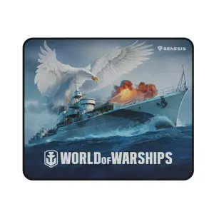 NATEC GENESIS pelės kilimėlis Carbon 500 M World of Warships 300x250mm