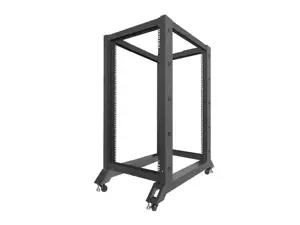 Open rack 22U 600x1000 black