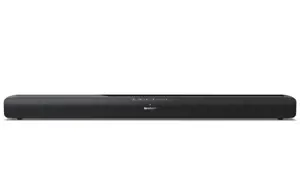 "Sharp" HT-SB100 2.0 garso juosta didesniam nei 32 colių televizoriui, HDMI ARC/CEC, Aux-in, optinis, "Bluetooth", USB, 80 cm, blizgios juodos spalvos