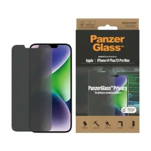 "PanzerGlass" ekrano apsauga, "Apple", "iPhone 14 Plus/13 Pro Max", stiklas, juoda, privatumas