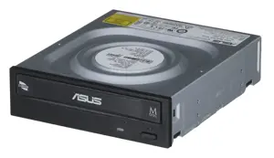 ASUS DRW-24D5MT, juodas, vertikalus/horizontalus, stalinis kompiuteris, DVD Super Multi DL, Serial …
