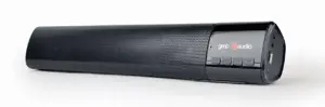 Gembird Bluetooth Soundbar with LED Light 10W Black