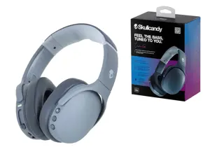 "Skullcandy" belaidės ausinės "Crusher Evo" su mikrofonu, belaidės, "Chill Grey