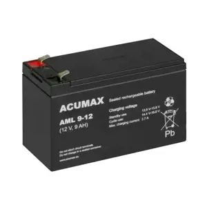 12V 9AH C20/AML9-12T2 EMU AKUMULIATORIUS