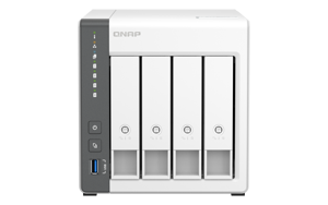 QNAP TS-433-4G 4 skilčių NAS 4 GB RAM