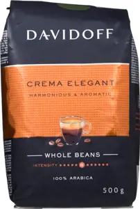 "Davidoff Cafe Creme Elegant" kavos pupelių kava 500 g