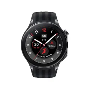 OnePlus Watch 2 3.63 cm (1.43") AMOLED Digital 466 x 466 pixels Touchscreen Black Wi-Fi GPS (satell…