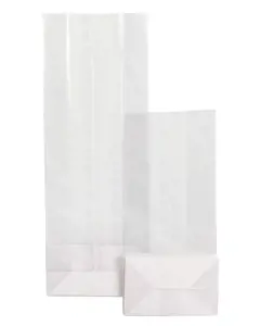 Plastikiniai maišeliai su dugneliu, 70x40x192 mm,50vnt