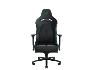 "Razer Enki" žaidimų kėdė su patobulintu pritaikymu, juoda/žalia