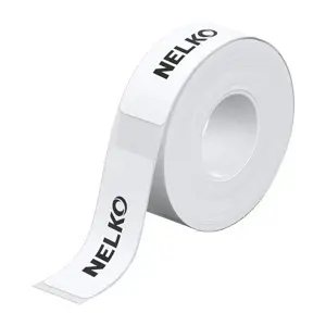 Thermal label for label printer P21 Nelko (white, 14*40 mm)