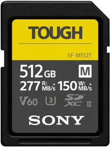 "Sony" atminties kortelė SDXC 512GB M Tough UHS-II U3 V60