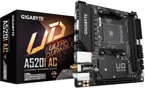 GIGABYTE A520I AC Socket AM4 AMD A520 DDR4 Micro ITX