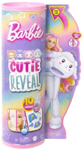 Barbie Cutie Reveal Cosy Cute Tees, avinėlė, madinga lėlė, mergaitėms, 3 m., mergaitė, 303 mm, 350 g