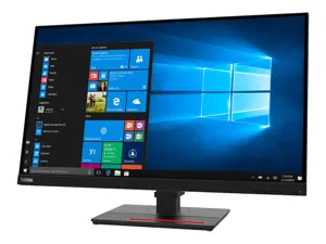 Monitorius Lenovo ThinkVision T27q-20, 68.6 cm (27"), 2560 x 1440 pixels, Quad HD, LCD, 6 ms, Black