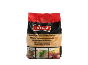 Cukranendrių cukrus DELIKA, nerafinuotas, 500 g