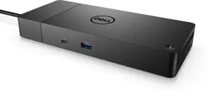 DELL WD19S-180W, laidinis, USB 3.2 Gen 2 (3.1 Gen 2) Type-C, 10,100,1000 Mbps, juodas, 5120 x 2880 taškų, DC