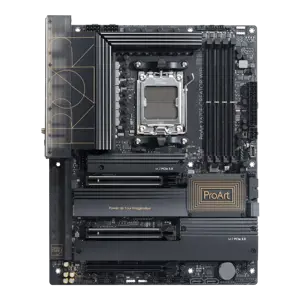 ASUS ProArt X670E-CREATOR WIFI, AMD, Socket AM5, DDR5-SDRAM, 128 GB, DIMM, 4800,5000,5200,5400,5600…