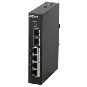 Dahua Technology PFS3206-4P-96, valdomas, L2, Fast Ethernet (10/100), maitinimas per Ethernet (PoE)