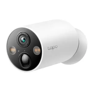 TP-Link Tapo C425, IP security camera, Outdoor, Wireless, Ceiling/wall, White, Bullet