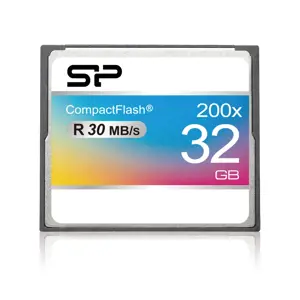 "Silicon Power" 32 GB "Compact Flash 200X", 32 GB, "CompactFlash", pilka