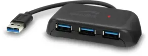 "Speedlink" USB šakotuvas "Snappy Evo", 4 prievadai (SL-140109-BK)