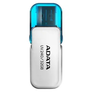 ADATA Flash Drive UV240 64GB USB 2.0 White