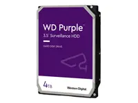 WD Purple 4TB SATA 3,5 colių vidinis kietasis diskas 256 MB spartinančiosios atminties