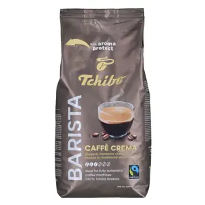 TCHIBO BARISTA Caffe Crema kavos pupelės, 1kg