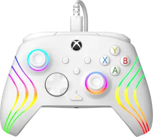 PDP controller Afterglow Wave Xbox, valge