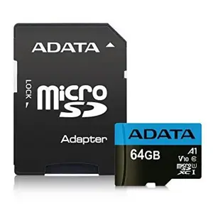 ADATA 64GB Micro SDXC V10 85MB/s + adapteris