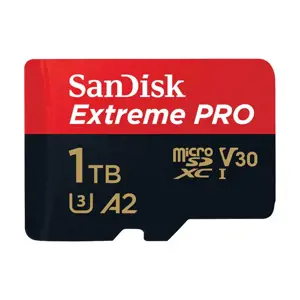 "SanDisk Extreme PRO microSDXC 1TB + SD adapteris + 2 metų "RescuePRO Deluxe" iki 200MB/s ir 140MB/…