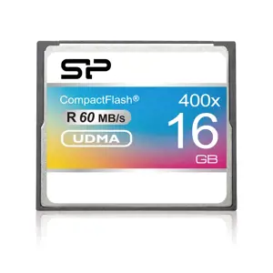 "Silicon Power" 16 GB "Compact Flash 400X", 16 GB, "CompactFlash", pilka