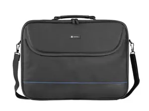 NATEC NTO-0359 "Natec" nešiojamojo kompiuterio krepšys IMPALA Black-Blue 17,3 (standus amortizuojan…