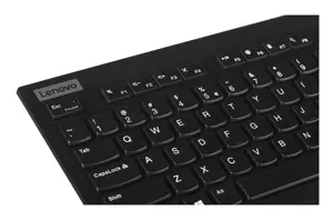 Lenovo 4Y41B69357, pilno dydžio (100%), USB, QWERTY, juoda