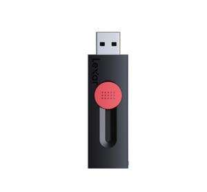 Lexar | Flash Drive | JumpDrive D300 | 32 GB | USB 3.2 Gen 1 | Black/Red