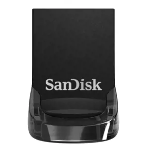 "SanDisk Ultra Fit" 256 GB, USB 3.1 - mažo formato "Plug & Stay" didelės spartos USB diskas; EAN:61…