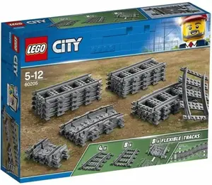 Lego žaidimų rinkinys City 60205 Rail Pack, 20 vnt.