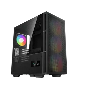 "DeepCool CH560 DIGITAL", "Midi Tower", Kompiuteris, Juoda, ATX, EATX, "micro ATX", Mini-ITX, ABS, …