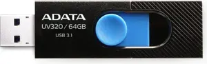 ADATA UV320 64GB USB3.1 juoda