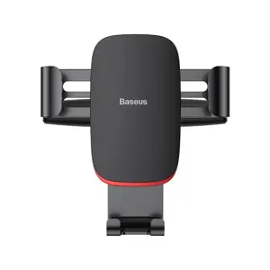 "Baseus Metal Age Gravity Car Mount" metalinis gravitacinis laikiklis CD lizdui juodas (juodas)