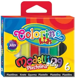 Plastilinas Colorino Kids 6 spalvų