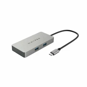 USB šakotuvas Targus HDMB2 Silver