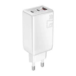 Essager ECT67W-LJB02-Z GaN 67W 2C+A Charger (white)