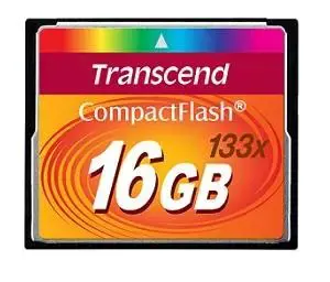 TRANSCEND 16GB CFCard 133x ultra