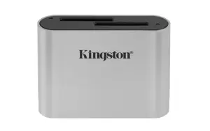 KINGSTON USB3.2 Gen1 dviejų lizdų SDHC/SDXC UHS-II kortelių skaitytuvas