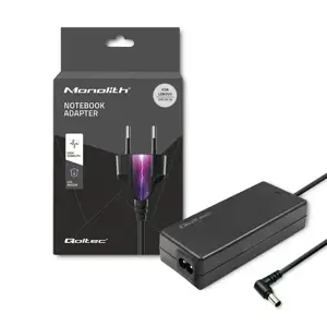 QOLTEC 50056 Nešiojamojo kompiuterio kintamosios srovės maitinimo adapteris Qoltec Lenovo 40W 20V 2…