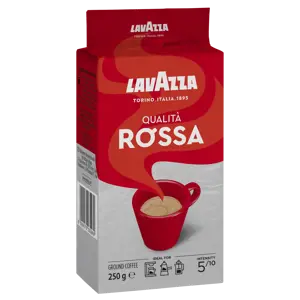 Kava LAVAZZA Qualita Rossa, malta, 250 g